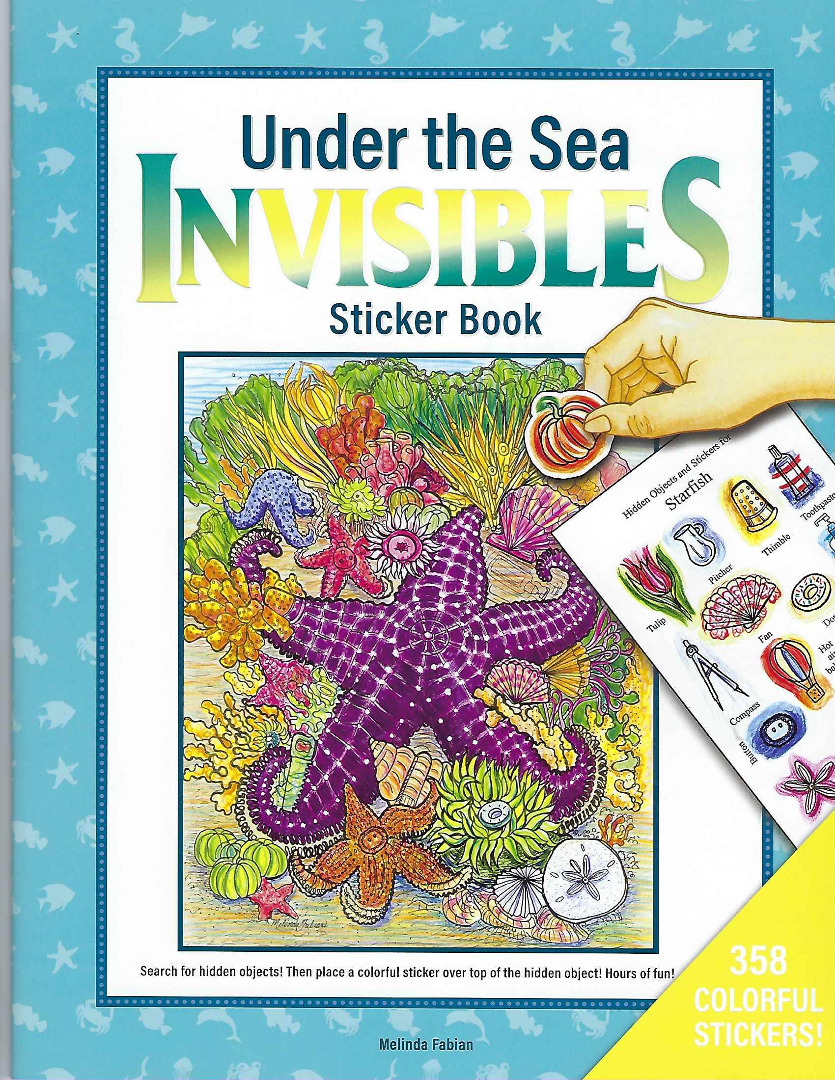 Under the Sea Invisibles Sticker Book Melinda Fabian